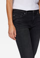 MAVI - ADRIANA, Skinny Fit, Smoke Brushed Glam, Vorne, Dentals, Seite, Seitentasche 