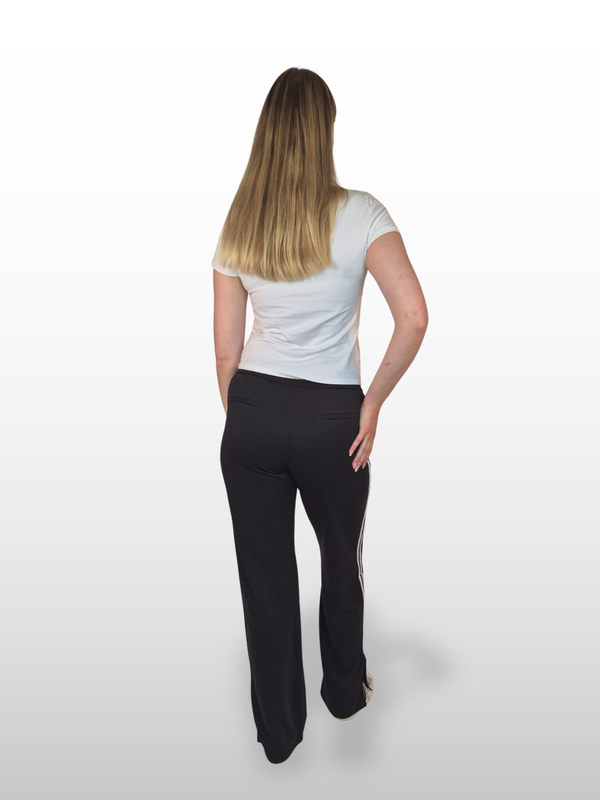 BGLVY - AMBER, Straight Leg, High-Waist, Black hinten