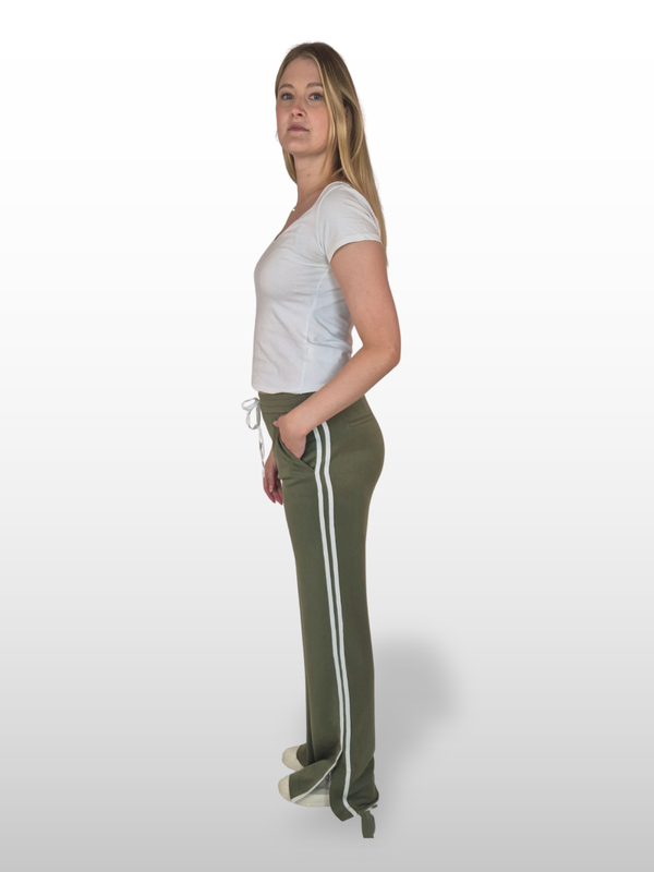 BGLVY - AMBER, Straight Leg, High-Waist, Khaki seite