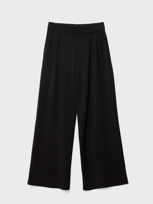 BOGILVY-LIV-DAMEN STOFFHOSE-BLACK-VORNE