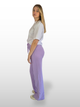 BOGILVY - EMMA, Wide Leg, Sweatpants, High-Waist, Light Purple seite