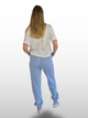 BOGILVY - STELLA, Straight Fit, Sweatpants, Mid Rise, SOFTBLUE hinten