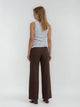 Bogilvy-weiche Modal Damenhose brown hinten