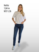 CROSS JEANS - ANYA Jeans, Slim Fit, Mid-Waist, Blue vorne