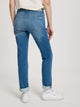 CROSS JEANS - ANYA Soft Flex Jeans, Slim Fit, Mid-Waist, Mid Blue hinten nah