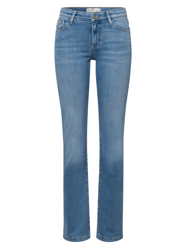 CROSS JEANS - LAUREN Jeans, Bootcut,  Mid-Waist, Light Blue ausgestellt