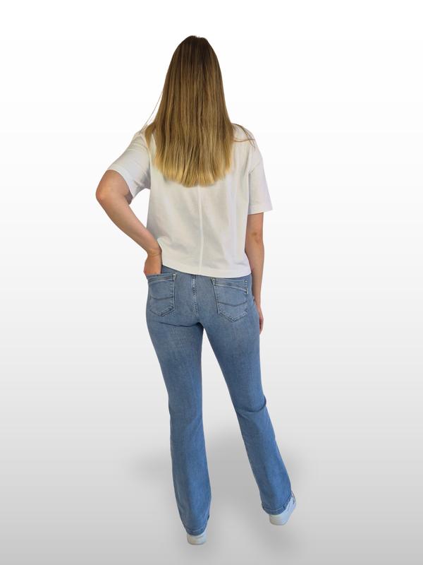 CROSS JEANS - LAUREN Jeans, Bootcut,  Mid-Waist, hinten