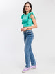 CROSS JEANS - LAUREN Jeans, Bootcut, Light Mid Blue, Vorne, Ganzkörper