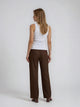 MacJeans-chiara Belt Truffle brown-100% Leinen