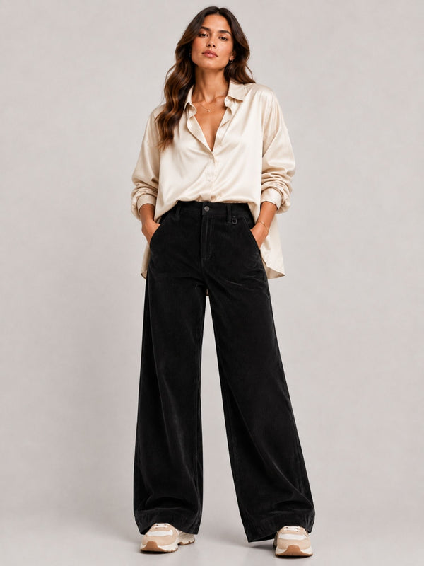 MacJeansPalazzoCorduroy2793000410090Black