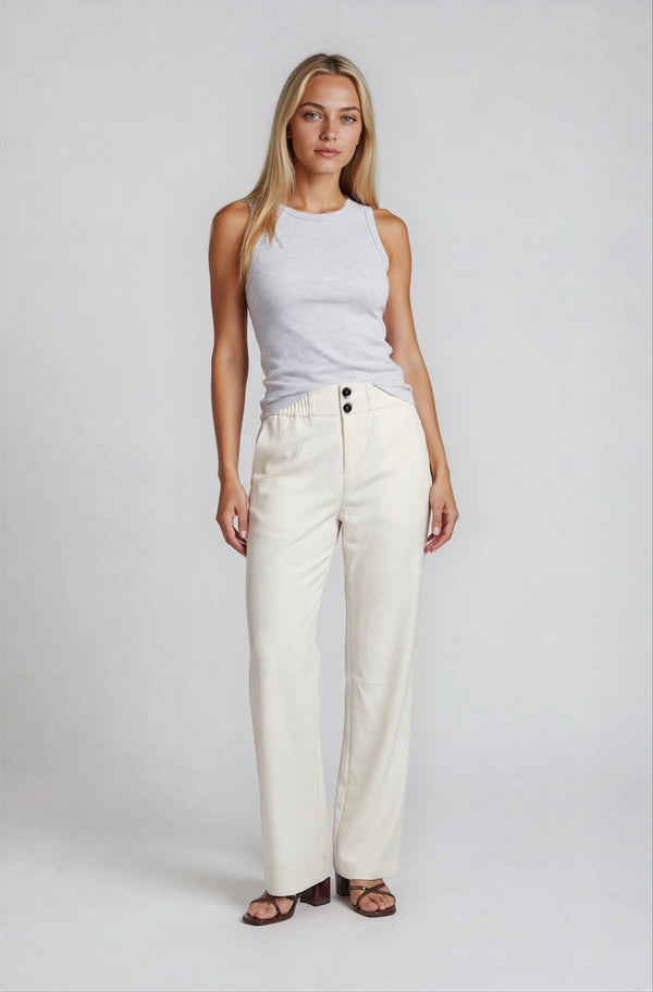 OnlyM-Muffin Damenhose-Gummizug-Viskose-Stretch-front-creme