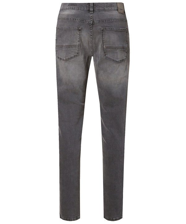 PIONEER - RANDO, Regular Fit, Dark Grey Used Mustache, P016741.6637_9826_Produktbild_hinten