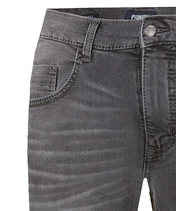 PIONEER - RANDO, Regular Fit, Dark Grey Used Mustache, P016741.6637_9826_Produktbild_Detailansicht_Seitentaschen_vorne