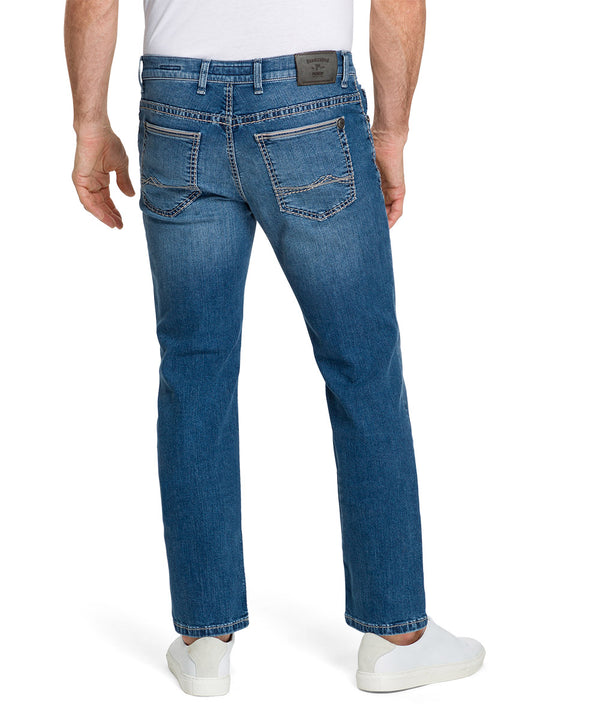 PIONEER_RANDO, Regular Fit, Blue Used Mustache_P01654100006745-68252_Teilansicht_hinten