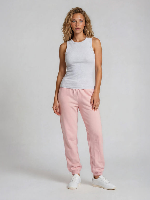 Jogginghose Slim-rosa