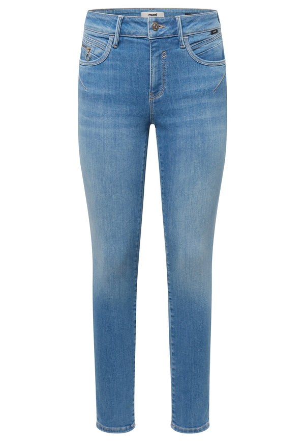 MAVI - ADRIANA, Super Skinny Fit, It blue glam, L34, L36, ganz, Beine
