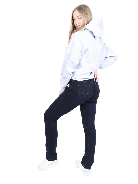 PIONEER - BETTY, Straight Fit, Blue Back, Mid Waist, Länge 34 - L34 - Länge 36 - L36 - Länge 38 - L38 - hinten - Ganzkörper - Rückansicht