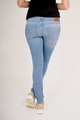 Bogilvy - Skinny Fit - Low Waist - Light Blue - Tushy - Länge 34 - L34 - Länge 36 - L36 - Länge 38 - L38 - hinten - Unterkörper - Rückansicht