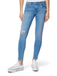 MAVI - ADRIANA, Skinny Fit, Used Look, Mid Ripped Denim, Blue, Mid Waist, Länge 34 - L34 - Länge 36 - L36 - Länge 38 - L38 - vorne - Beine - Vorderansicht