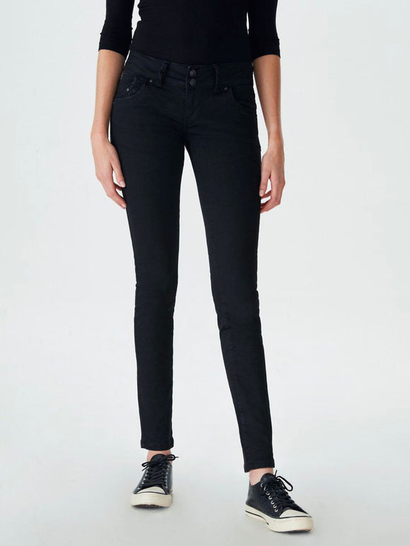 LTB - MOLLY M, Slim Fit, Black to Black Wash  -  10095065131934796 - Teilkörperbild - vorne