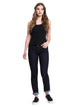 CROSS JEANS - ROSE Jeans, Straight Fit, Rinsed, Dark Blue, High Waist, Länge 34 - L34 - Länge 36 - L36 - vorne - Ganzkörper - Vorderansicht