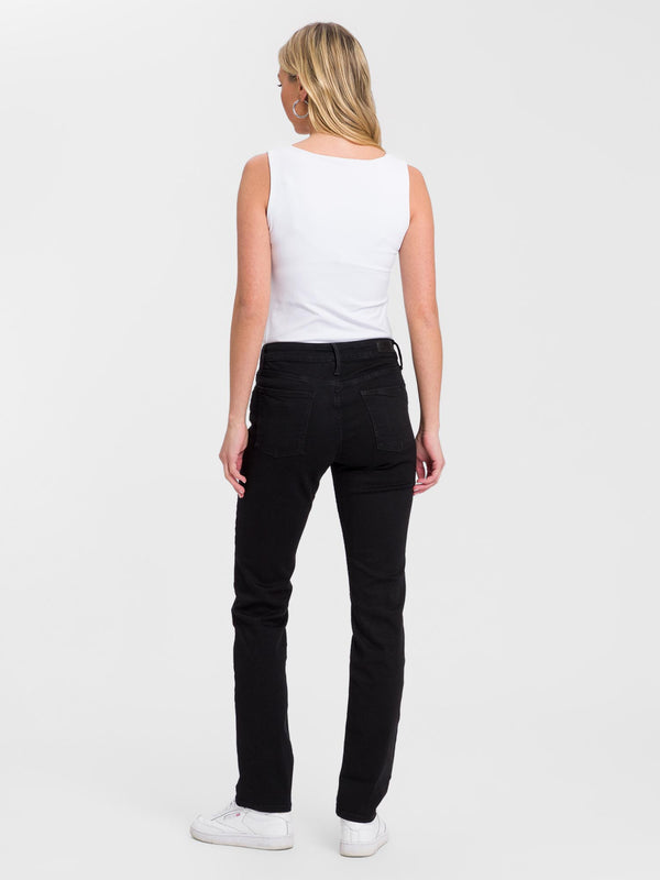 Cross Jeans - Rose - Double Black - Ganzkörper - Rückansicht