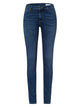 CROSS JEANS - ALAN, Skinny Fit, Dark Blue - Länge 30 - L30- Länge 32 - L32 - Länge 34 - L34 - Länge 36 - L36 - vorne - Beine - Detailansicht