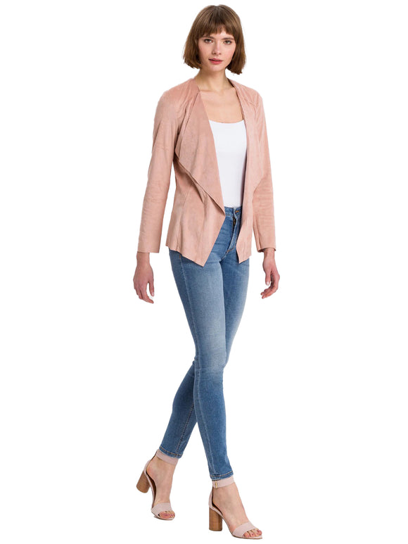 Cross Jeans - Skinny Fit - HIgh Waist - Mid Blue - ALAN - Länge 38 - L38 - Länge 36 - L36 - Länge 34 -L34 - Länge32 - L32 - Länge30 - L30 vorne - Ganzkörper - Vorderansicht