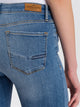 Cross Jeans - Skinny Fit - HIgh Waist - Mid Blue - ALAN - Länge 38 - L38 - Länge 36 - L36 - Länge 34 -L34 - Länge32 - L32 - Länge30 - L30 - vorne - Gesäß - Detailansicht