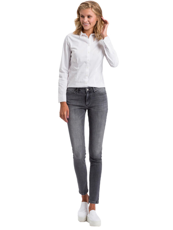 CROSS JEANS - ALAN, Skinny Fit, Grey - Länge 30 - L30- Länge 32 - L32  Länge 34 - L34 - Länge 36 - L36 - vorne - Ganzkörper - Vorderansicht