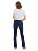 CROSS JEANS - LOIE, Straight, Dark Blue, Mid Waist, Push up, Länge 30 - L30 - Länge 32 - L32 - Länge 34 - L34 - Länge 36 - L36- Länge 38 - L38 - hinten - Ganzkörper - Rückansicht