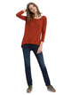 CROSS JEANS - LOIE, Straight, Dark Blue, Mid Waist, Push up, Länge 30 - L30 - Länge 32 - L32 - Länge 34 - L34 - Länge 36 - L36- Länge 38 - L38 - vorne- Ganzkörper - Vorderansicht