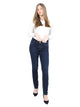 PIONEER - SALLY, Straight Fit, Blue Black Used, Mid Waist, Länge 34 - L34 - Länge 36 - L36 - Länge 38 - L38 - vorne - Ganzkörper - Vorderansicht